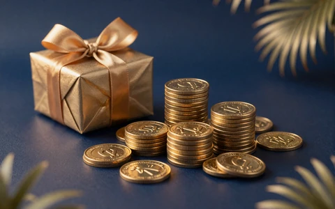 Goldm&uuml;nzen und Geschenkbox - OnlySpins Bonus und Aktionen