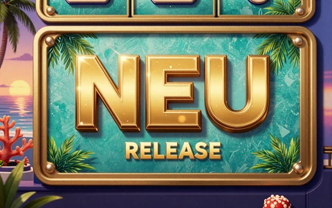 Slot-Tile mit leuchtendem NEU-Badge - neue Casino Spiele bei OnlySpins
